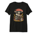 Bookish Skeleton Reading Under T-Shirt - Fun Novelty Design for Adults - T-Shirt, Sweatshirt, Hoodie