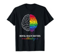 Mental Health Matters End Stigma T-Shirt - Casual Everyday Wear for Adults - T-Shirt, Sweatshirt, Hoodie