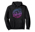 Overstimulated Moms Club Moms Mama Hoodie - Graphic Print Men Women - T-Shirt, Sweatshirt, Hoodie