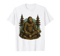 Rustic Bigfoot Meditation Forest Cryptid T-Shirt - Streetwear Style Unisex - T-Shirt, Sweatshirt, Hoodie