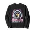 Even My Anxiety Has Anxiety Sweatshirt - Custom Art Print for Adults - T-Shirt, Sweatshirt, Hoodie