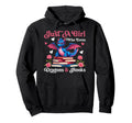 Floral Just Who Loves Dragons And Books Hoodie - Novelty Apparel Men Women - T-Shirt, Sweatshirt, Hoodie
