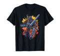 Medieval Knight Armor Sword Shield T-Shirt - Aesthetic Graphic for Adults - T-Shirt, Sweatshirt, Hoodie