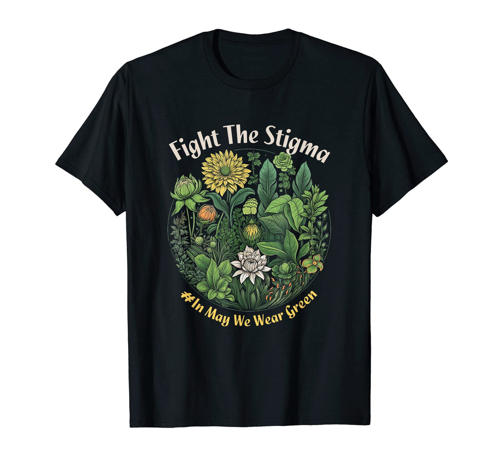 End Stigma May We Wear Green T-Shirt - Minimalist Print Unisex - T-Shirt, Sweatshirt, Hoodie