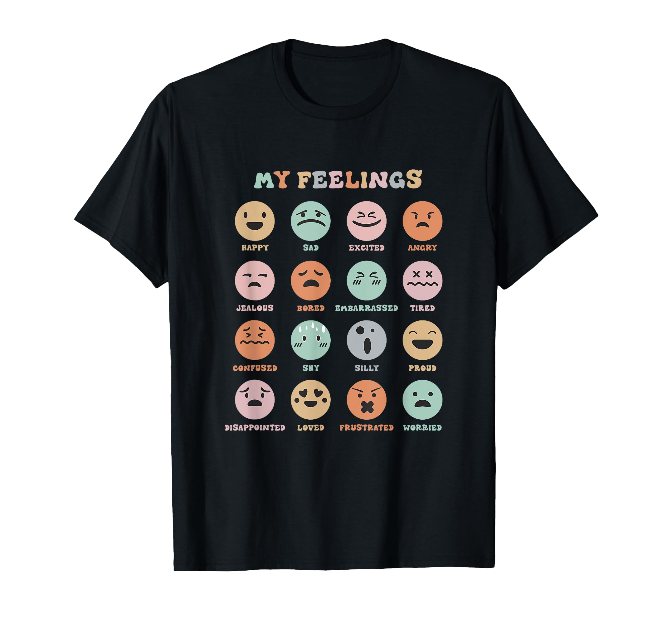 Your Feelings Are Valid Emotion T-Shirt - Custom Art Print Men Women - T-Shirt, Sweatshirt, Hoodie