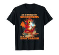Read Be Book Dragon Bookworm T-Shirt - Minimalist Print Men Women - T-Shirt, Sweatshirt, Hoodie