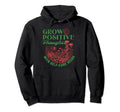 Grow Positive Thoughts Self Care Hoodie - Unique Graphic for Adults - T-Shirt, Sweatshirt, Hoodie