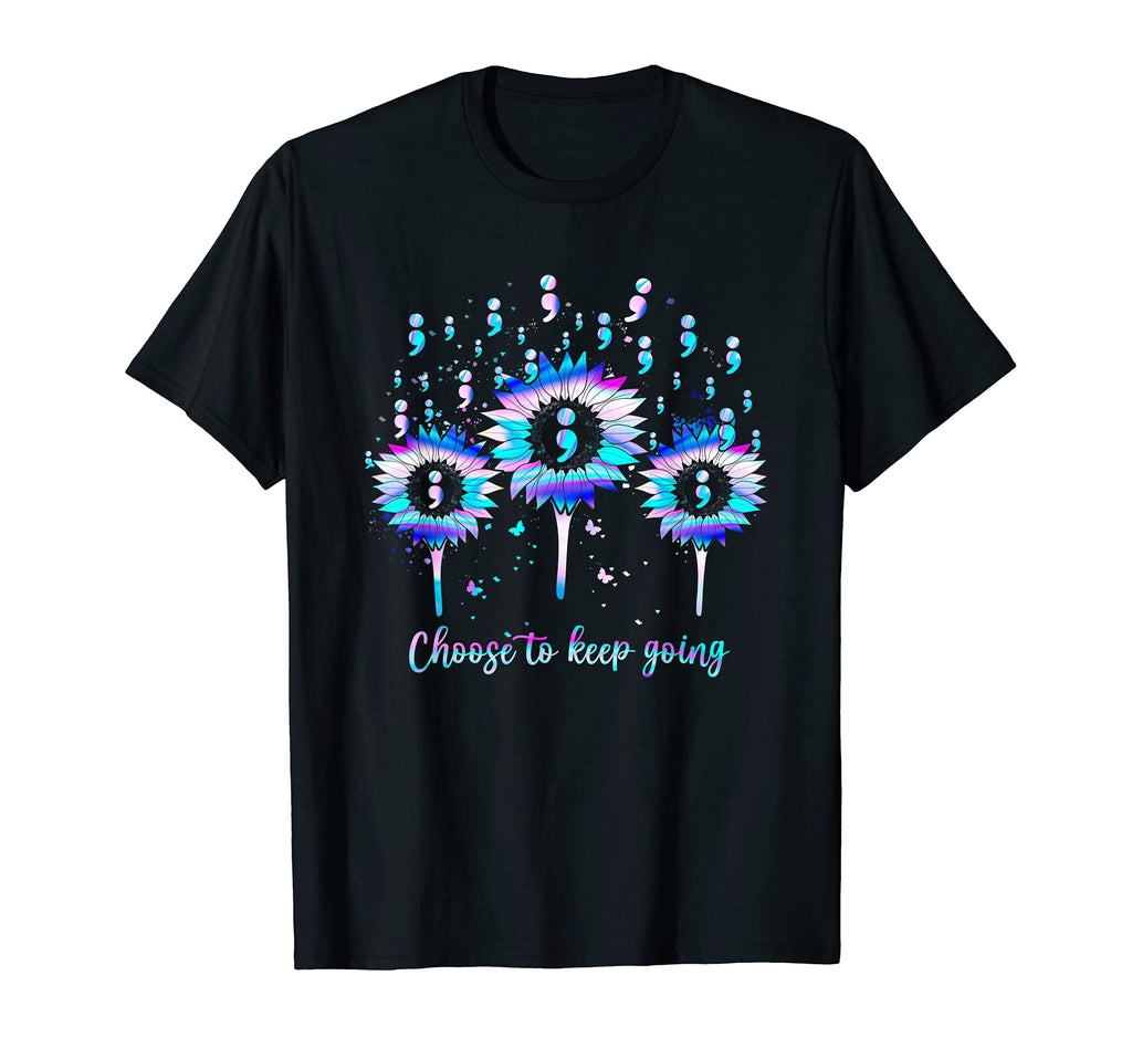 Suicide Prevention Awareness Choose T-Shirt - Minimalist Print for Adults - T-Shirt, Sweatshirt, Hoodie