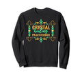 Crystal Healing Practitioner Gemstone Sweatshirt - Graphic Print Unisex - T-Shirt, Sweatshirt, Hoodie