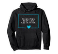 Prioritize Rest And Relaxation Hoodie - Trendy Graphic for Adults - T-Shirt, Sweatshirt, Hoodie