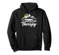 Camping And Dogs Are My Therapy Hoodie - Custom Art Print for Adults - T-Shirt, Sweatshirt, Hoodie