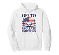 Off To Regulate Emotions Capybara Self Hoodie - Unique Graphic Men Women - T-Shirt, Sweatshirt, Hoodie