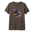Fantasy Book Lover Bookworm Dragon Readers T-Shirt - Graphic Print Unisex - T-Shirt, Sweatshirt, Hoodie