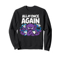 Funny Octopus Overstimulated Sweatshirt - Novelty Apparel Men Women - T-Shirt, Sweatshirt, Hoodie