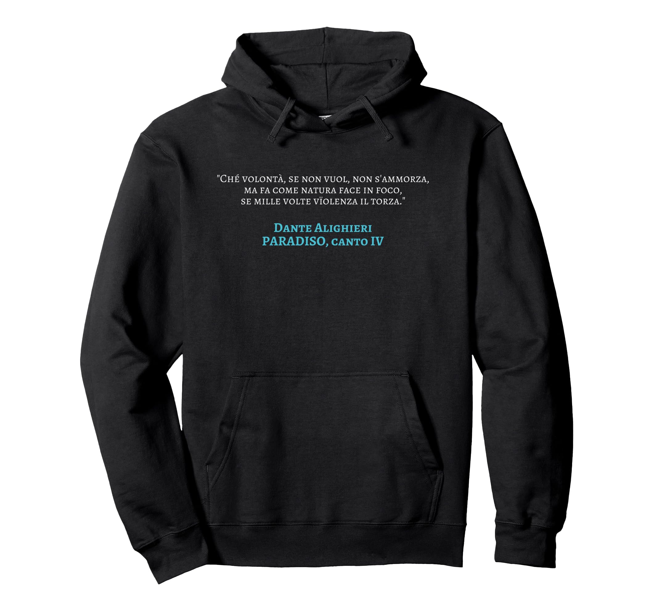 Divine Comedy Paradiso Human Will Dante Hoodie - Streetwear Style Unisex - T-Shirt, Sweatshirt, Hoodie