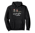 Funny Raccoon Overstimulated But Festive Hoodie - Graphic Print Unisex - T-Shirt, Sweatshirt, Hoodie