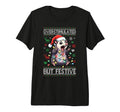 Overstimulated But Festive Possum Ugly T-Shirt - Graphic Print for Adults - T-Shirt, Sweatshirt, Hoodie