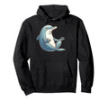 Meditation Dolphin Yoga Pose Relaxing Hoodie - Novelty Apparel Men Women - T-Shirt, Sweatshirt, Hoodie