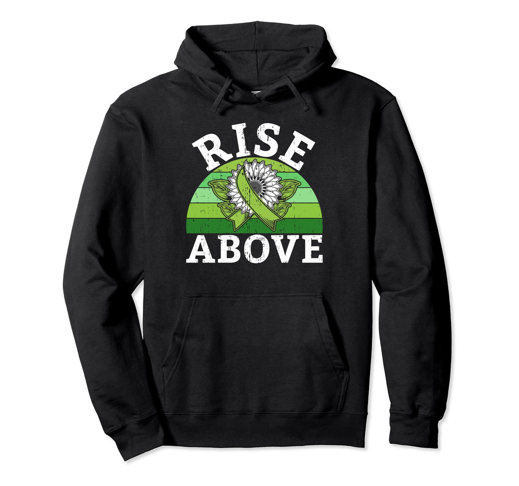 Rise Above Mental Health Hoodie - Casual Everyday Wear for Adults - T-Shirt, Sweatshirt, Hoodie
