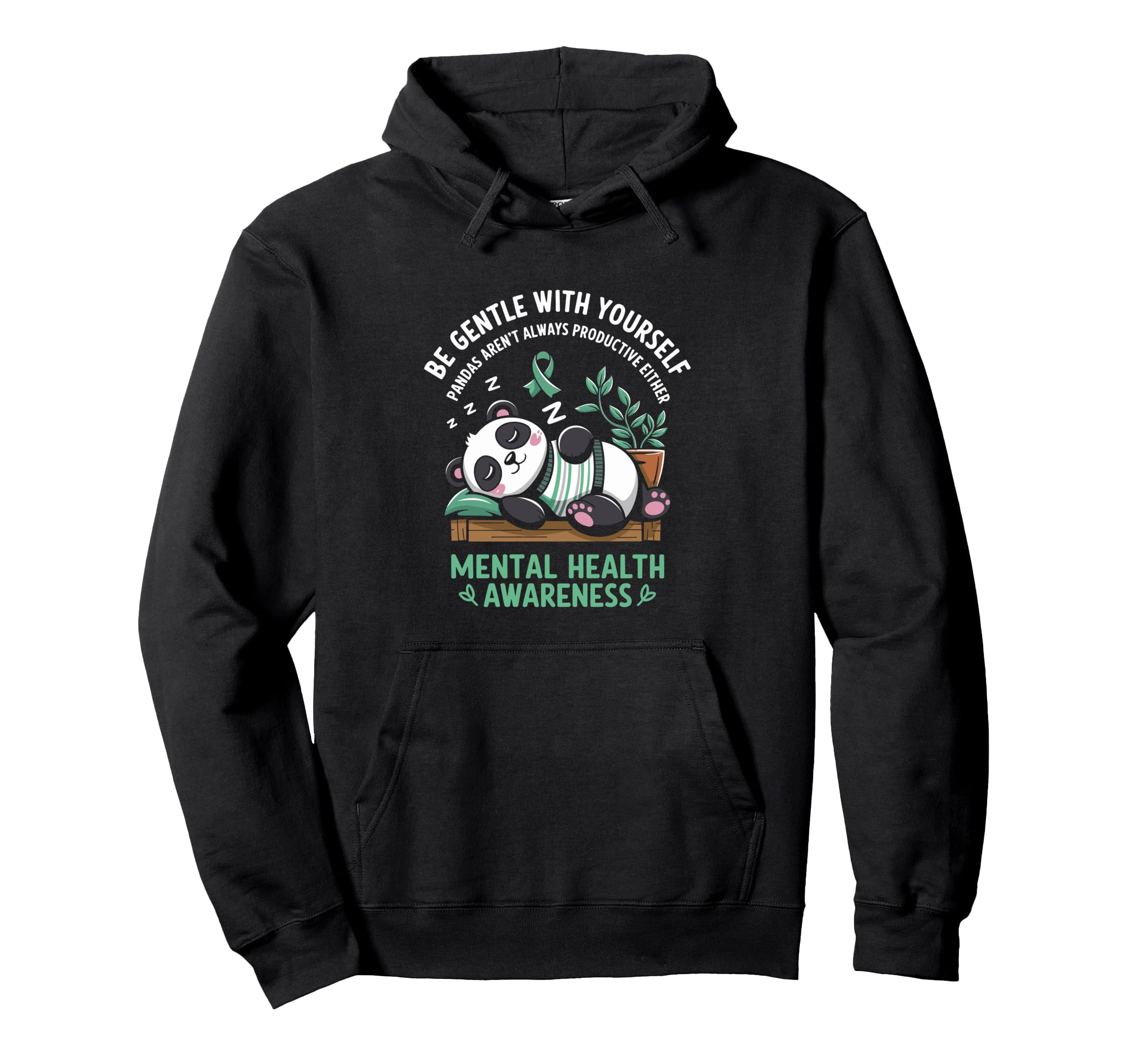 Mental Health Awareness Month Green T-Shirt - Streetwear Style Men Women - T-Shirt, Sweatshirt, Hoodie