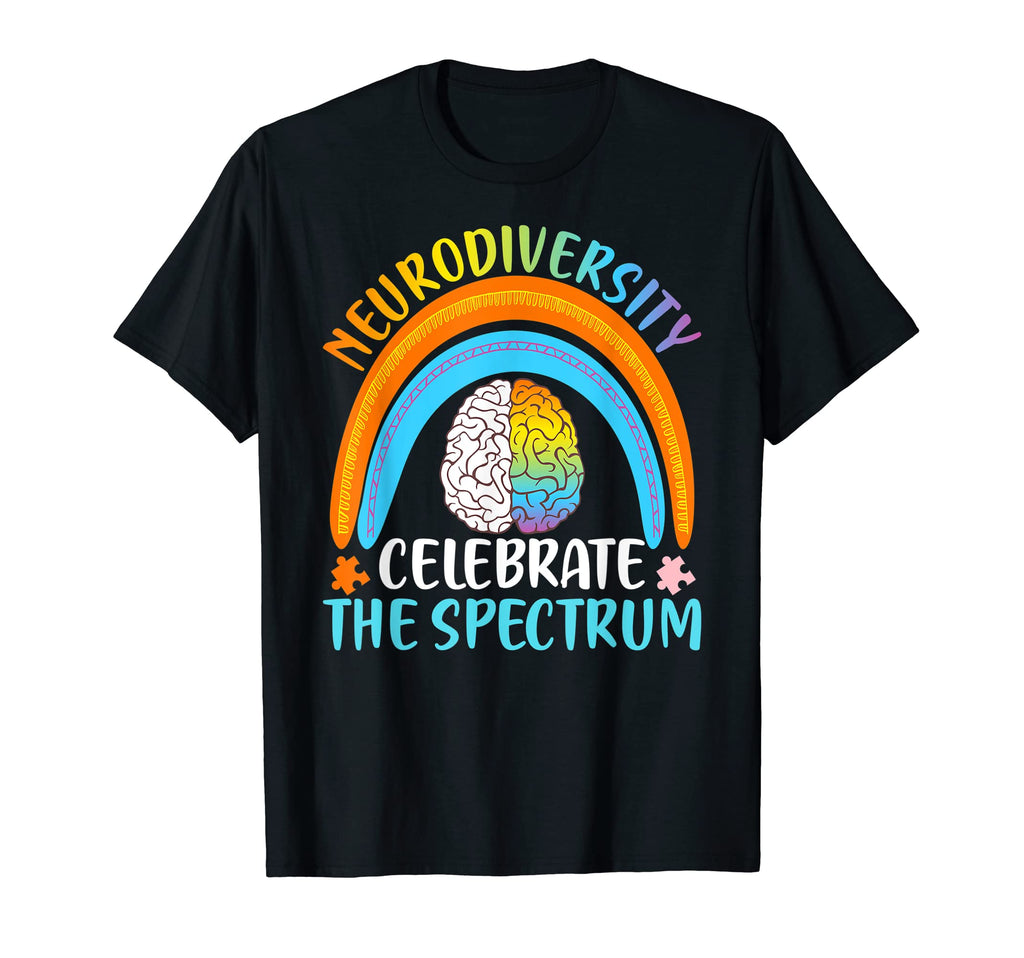 Neurodiversity Autism Spectrum Asd T-Shirt - Casual Everyday Wear Unisex - T-Shirt, Sweatshirt, Hoodie