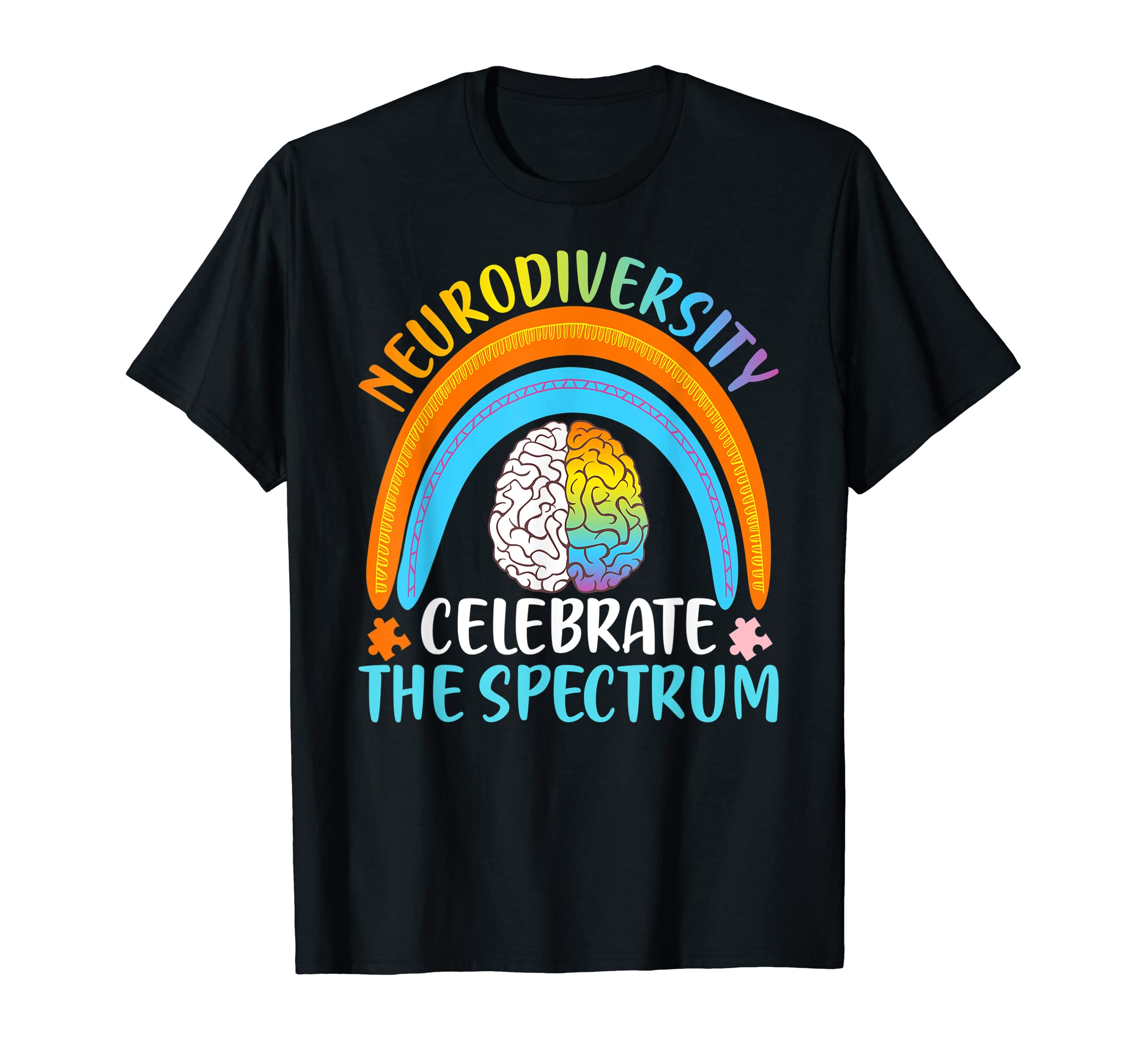 Neurodiversity Autism Spectrum Asd T-Shirt - Casual Everyday Wear Unisex - T-Shirt, Sweatshirt, Hoodie