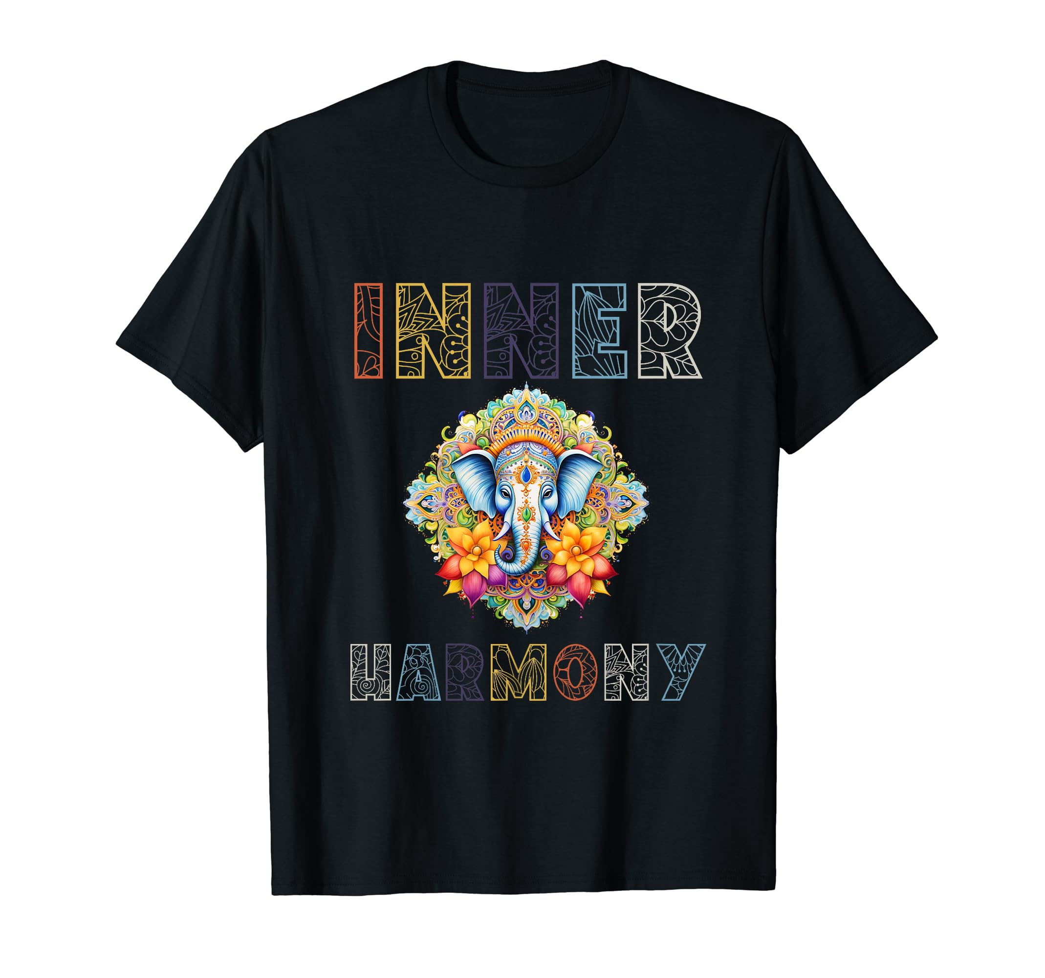 Inner Harmony Inspirational T-Shirt - Fun Novelty Design Men Women - T-Shirt, Sweatshirt, Hoodie