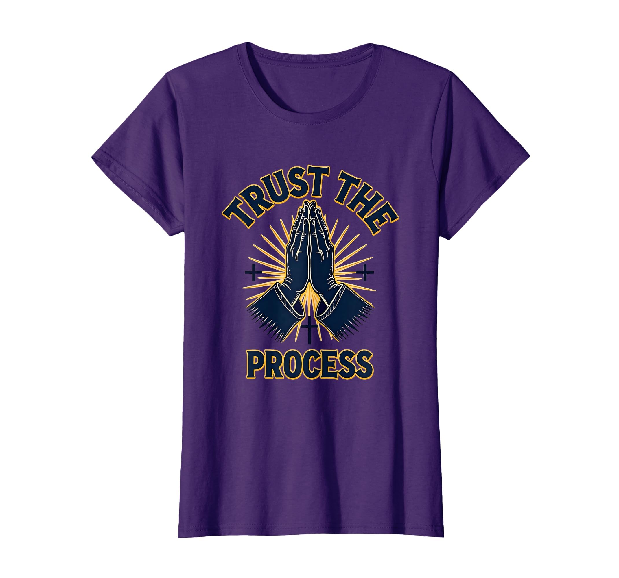 Trust Process Christian Faith T-Shirt - Custom Art Print for Adults - T-Shirt, Sweatshirt, Hoodie
