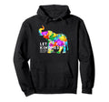 Elephant Compassion Let Kindness Ripple Hoodie - Novelty Apparel Men Women - T-Shirt, Sweatshirt, Hoodie