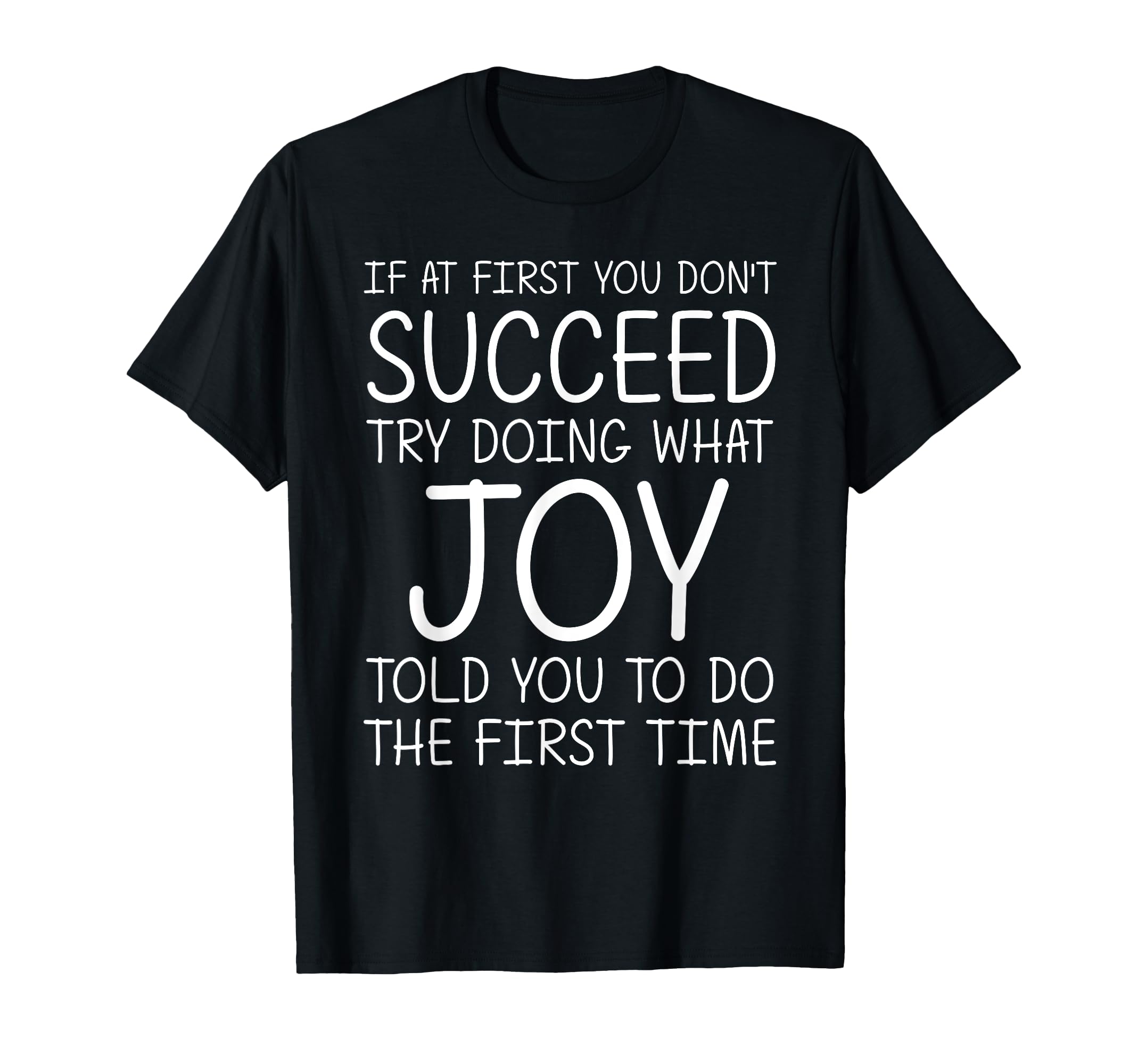 Joy Gift Name Personalized Birthday T-Shirt - Minimalist Print for Adults - T-Shirt, Sweatshirt, Hoodie