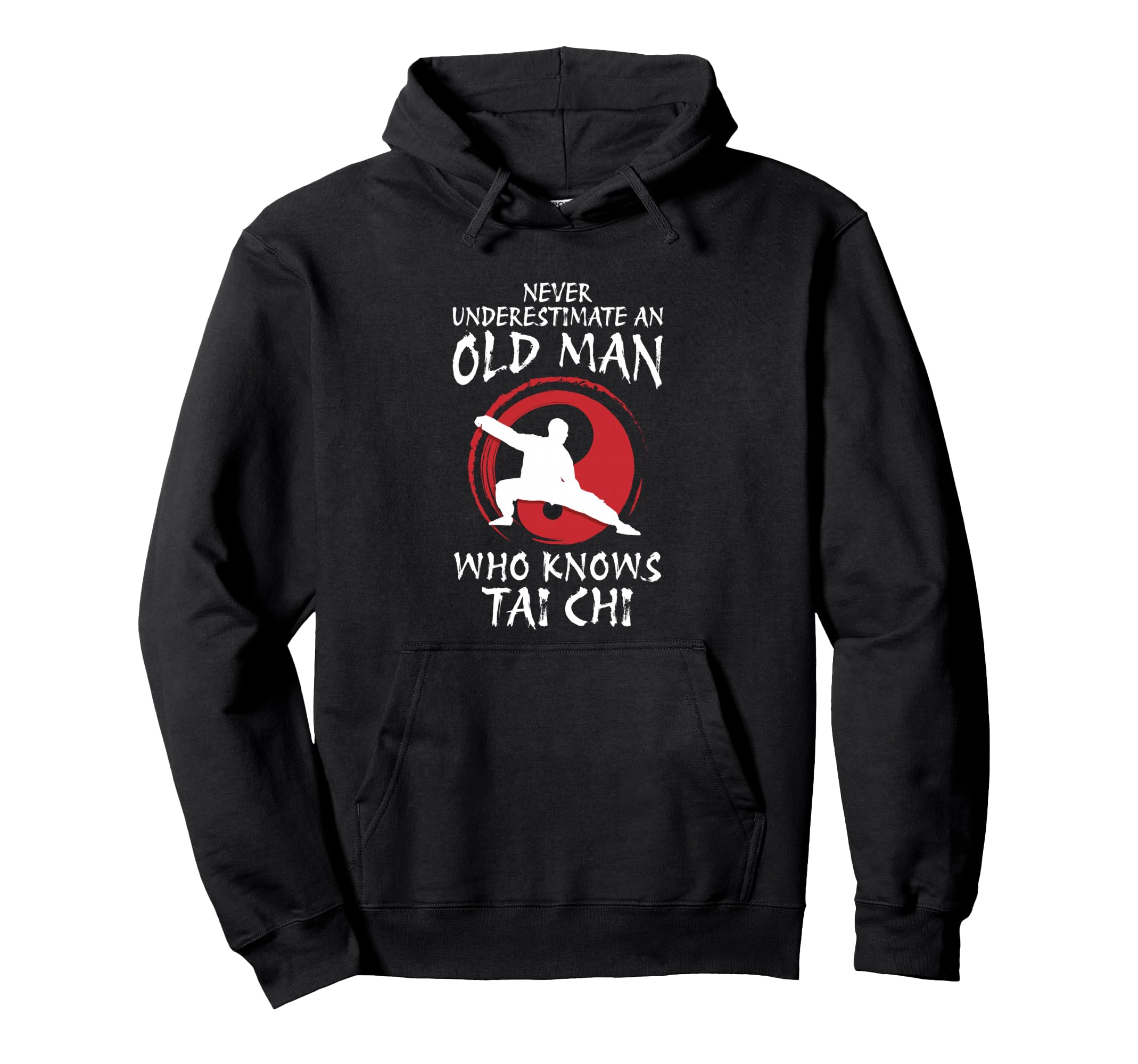 Tai Chi Meditation Martial Arts Zen Hoodie - Streetwear Style for Adults - T-Shirt, Sweatshirt, Hoodie