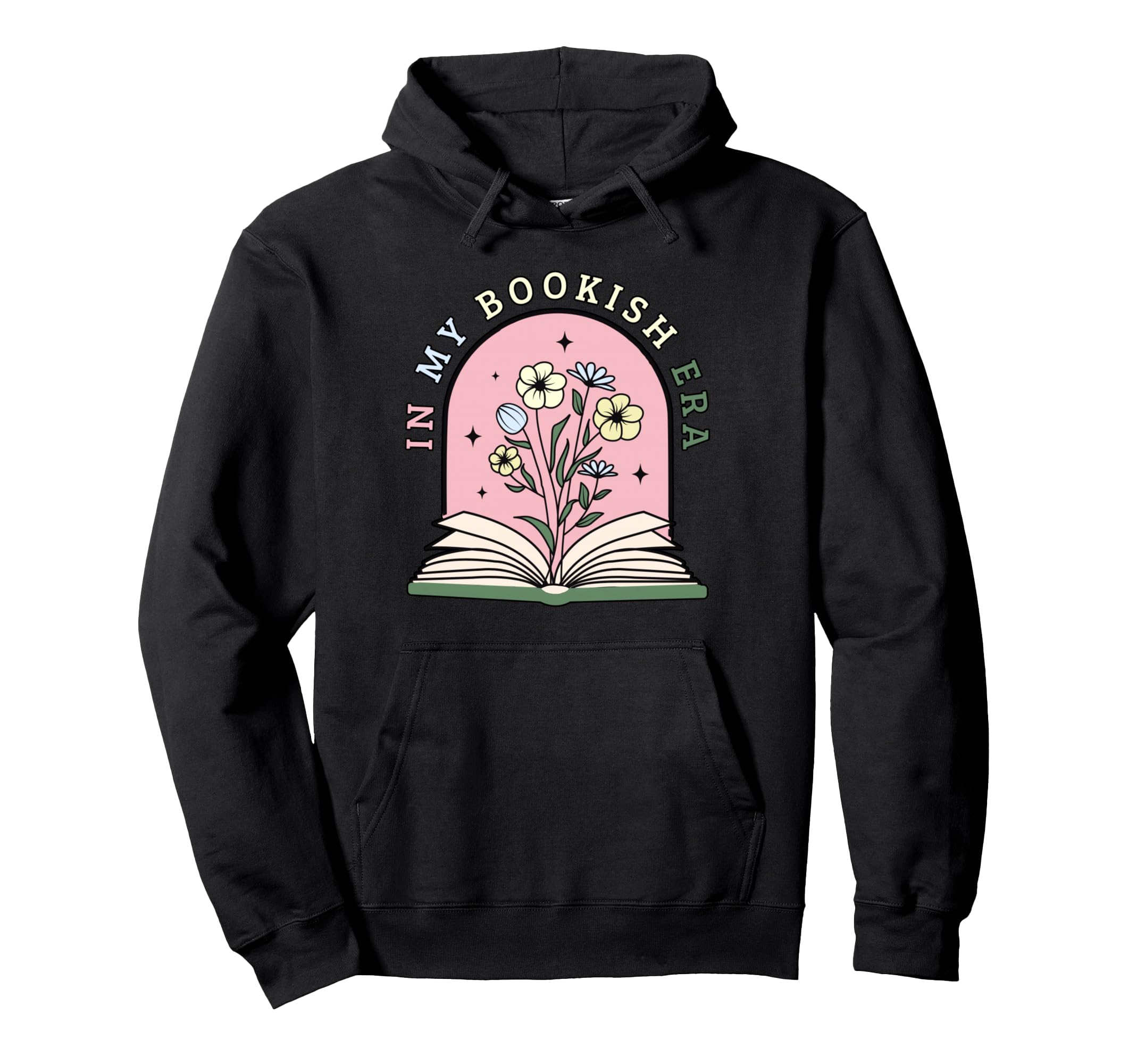 My Bookish Era Book Lover Hoodie - Trendy Graphic Unisex - T-Shirt, Sweatshirt, Hoodie