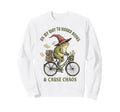 My Way To Hoard Books And Cause Chaos Sweatshirt - Graphic Print for Adults - T-Shirt, Sweatshirt, Hoodie