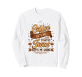 Coffee Gets Me Started Jesus Sweatshirt - Aesthetic Graphic for Adults - T-Shirt, Sweatshirt, Hoodie