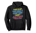 Overstimulated Moms Club Mama Mommy Hoodie - Aesthetic Graphic Men Women - T-Shirt, Sweatshirt, Hoodie
