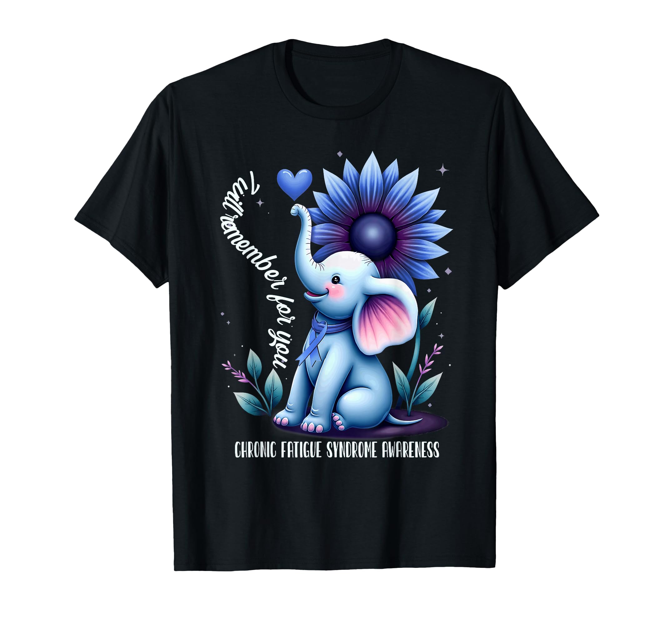 Elephant Chronic Fatigue Syndrome T-Shirt - Novelty Apparel Unisex - T-Shirt, Sweatshirt, Hoodie