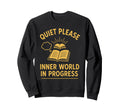 Library Nerd Book Lover Introvert Sweatshirt - Streetwear Style Men Women - T-Shirt, Sweatshirt, Hoodie