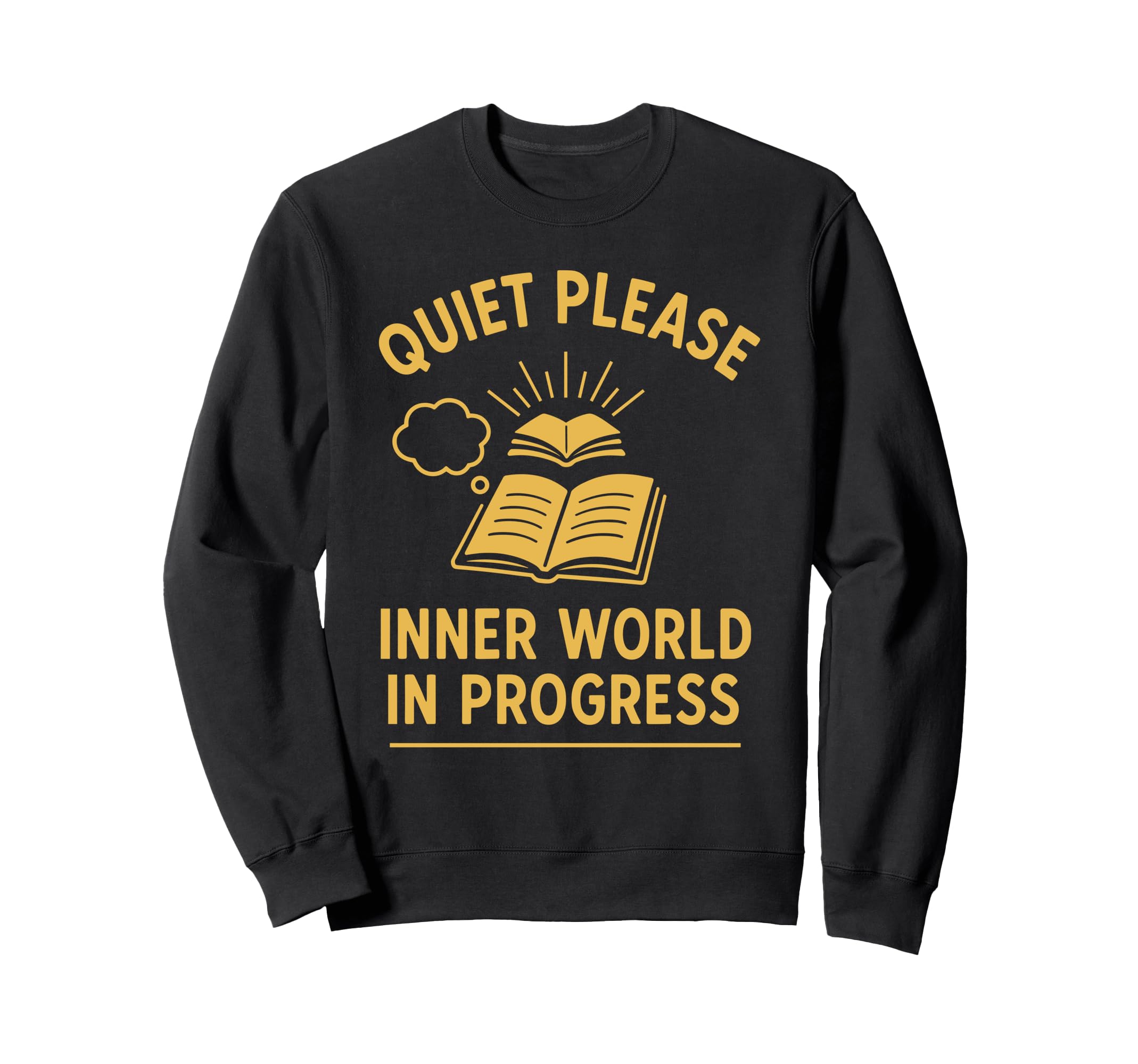 Library Nerd Book Lover Introvert Sweatshirt - Streetwear Style Men Women - T-Shirt, Sweatshirt, Hoodie