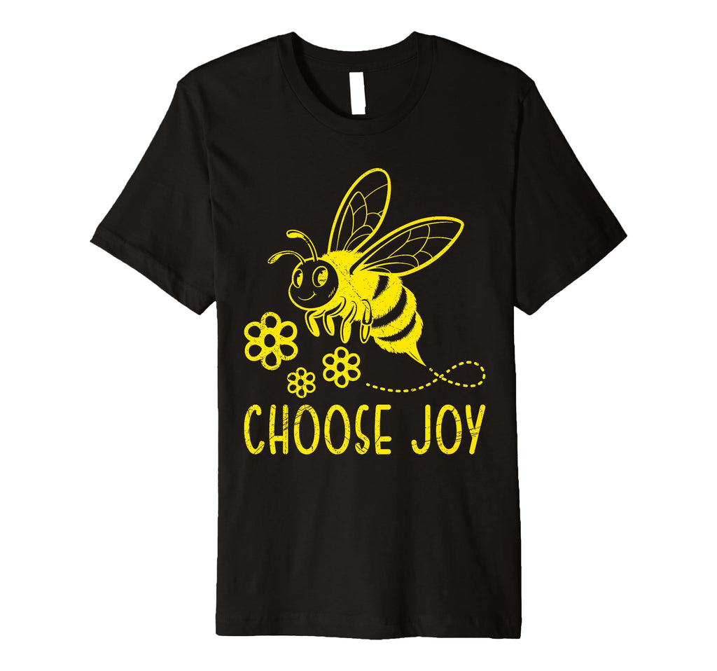 Sunflowers Choose Joy Funny T-Shirt - Minimalist Print for Adults - T-Shirt, Sweatshirt, Hoodie