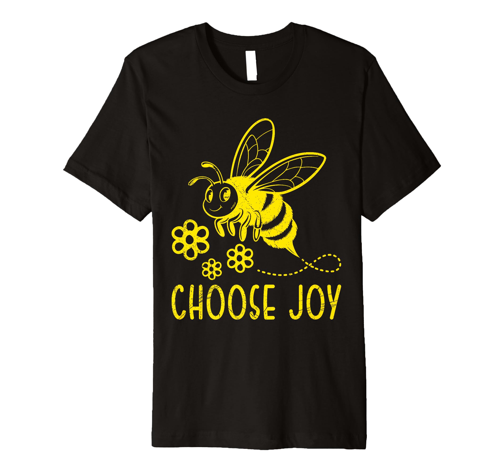 Sunflowers Choose Joy Funny T-Shirt - Minimalist Print for Adults - T-Shirt, Sweatshirt, Hoodie