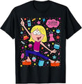 Lizzie McGuire Cartoon Lizzie Daily Life Icon Collage T-Shirt Unisex T-shirt, Sweatshirt, Hoodie, Long Sleeve Tee - T-Shirt, Sweatshirt, Hoodie