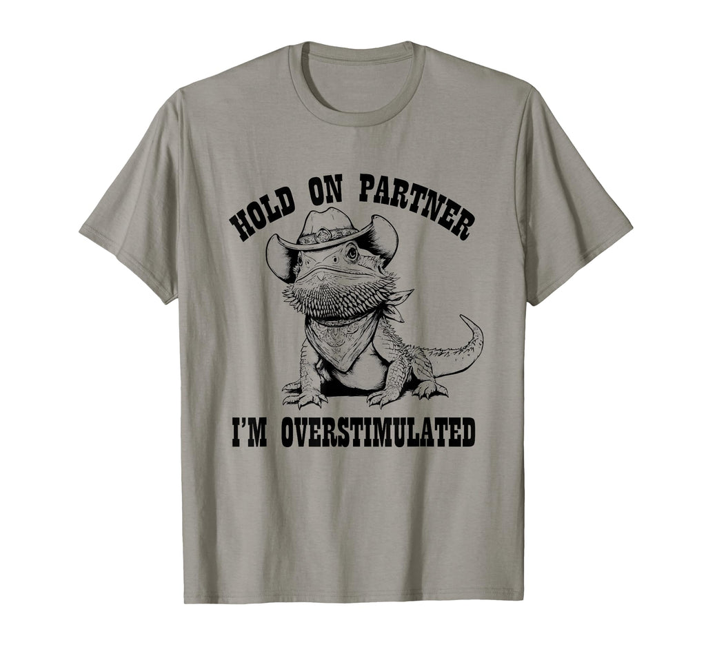 Adhd Western Howdy Partner T-Shirt - Aesthetic Graphic Unisex - T-Shirt, Sweatshirt, Hoodie