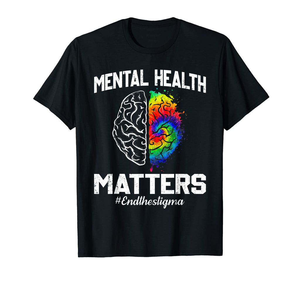 End Stigma Mental Health Matters T-Shirt - Casual Everyday Wear for Adults - T-Shirt, Sweatshirt, Hoodie