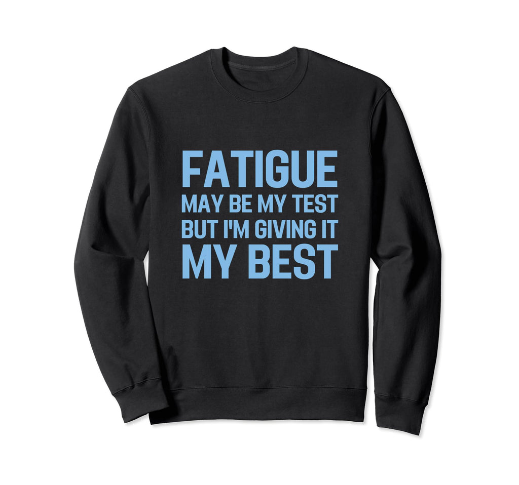 Chronic Fatigue Syndrome Sweatshirt - Minimalist Print for Adults - T-Shirt, Sweatshirt, Hoodie