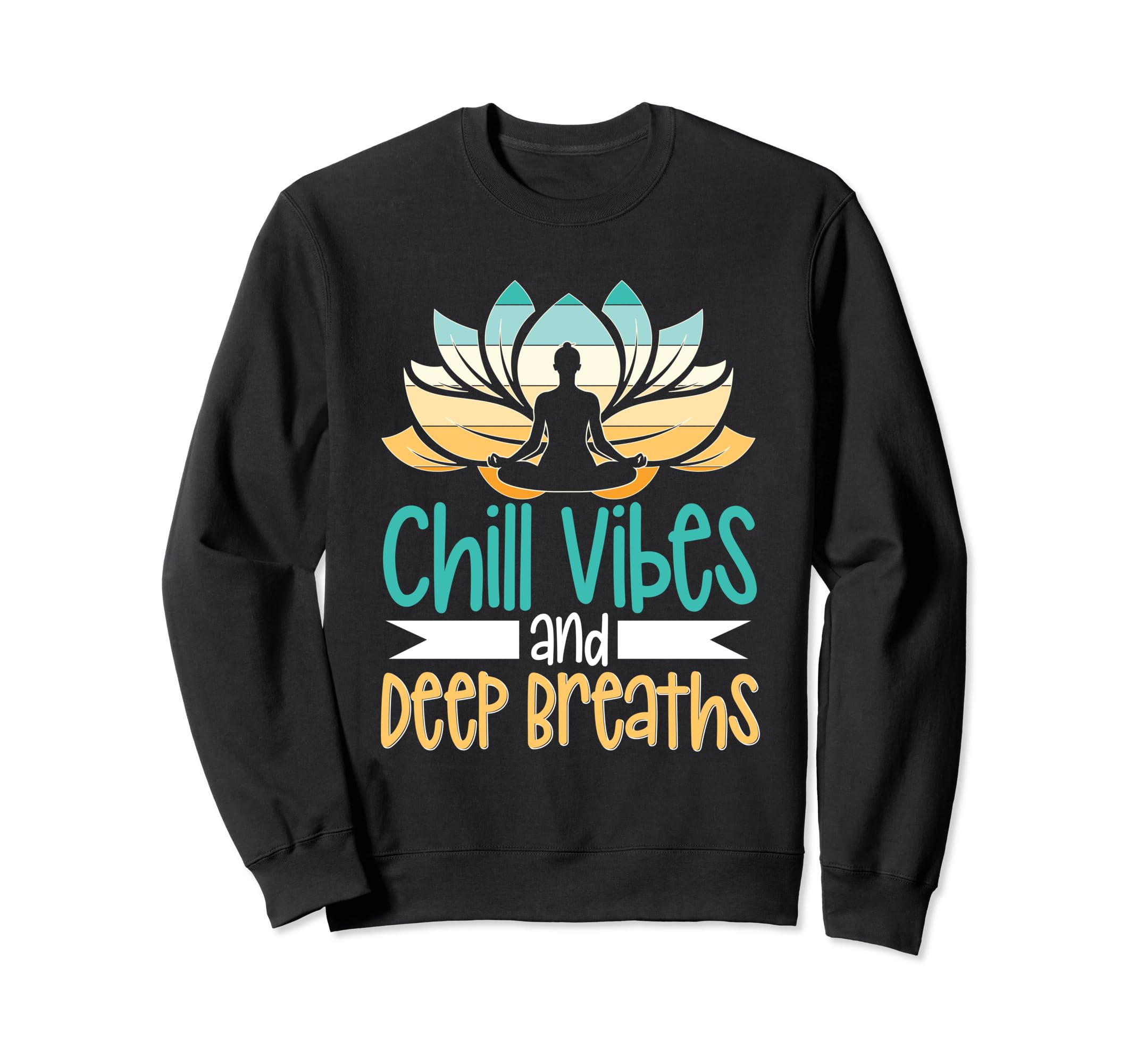 Meditation Yoga Spiritual Peace Namaste Sweatshirt - Graphic Print Unisex - T-Shirt, Sweatshirt, Hoodie