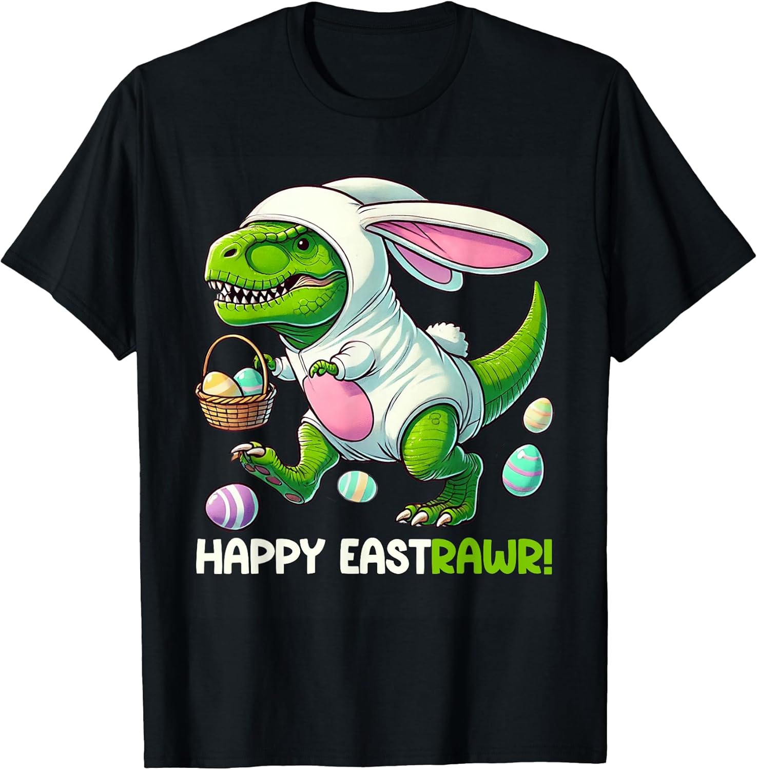 Boys T rex Bunny Easter Party Store Unisex T-shirt, Sweatshirt, Hoodie, Long Sleeve Tee - T-Shirt, Sweatshirt, Hoodie