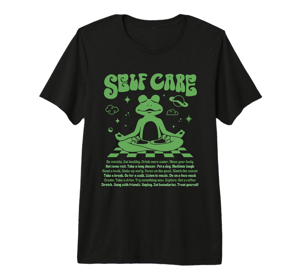 Self Care Positive Aesthetic Self Love T-Shirt - Trendy Graphic for Adults - T-Shirt, Sweatshirt, Hoodie