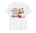 Pregnancy Opossum I Cant Keep Calm Im T-Shirt - Minimalist Print Unisex - T-Shirt, Sweatshirt, Hoodie