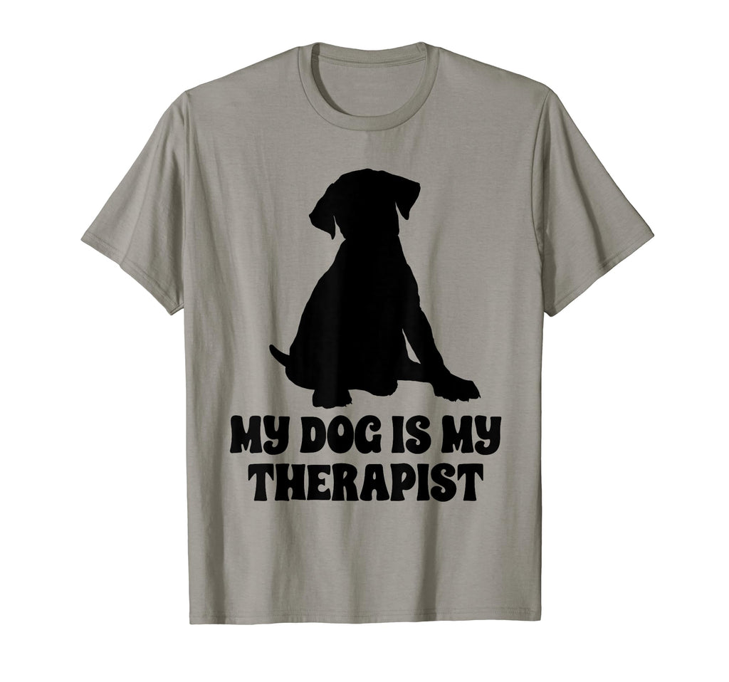 My Dog Is My Therapist T-Shirt - Aesthetic Graphic Unisex - T-Shirt, Sweatshirt, Hoodie