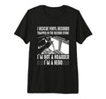 I Rescue Vinyl Records Trapped Record T-Shirt - Minimalist Print Men Women - T-Shirt, Sweatshirt, Hoodie